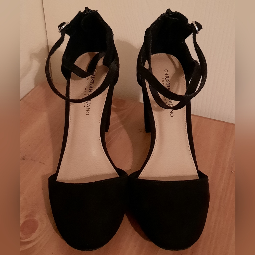 Christian Siriano Black Heels
